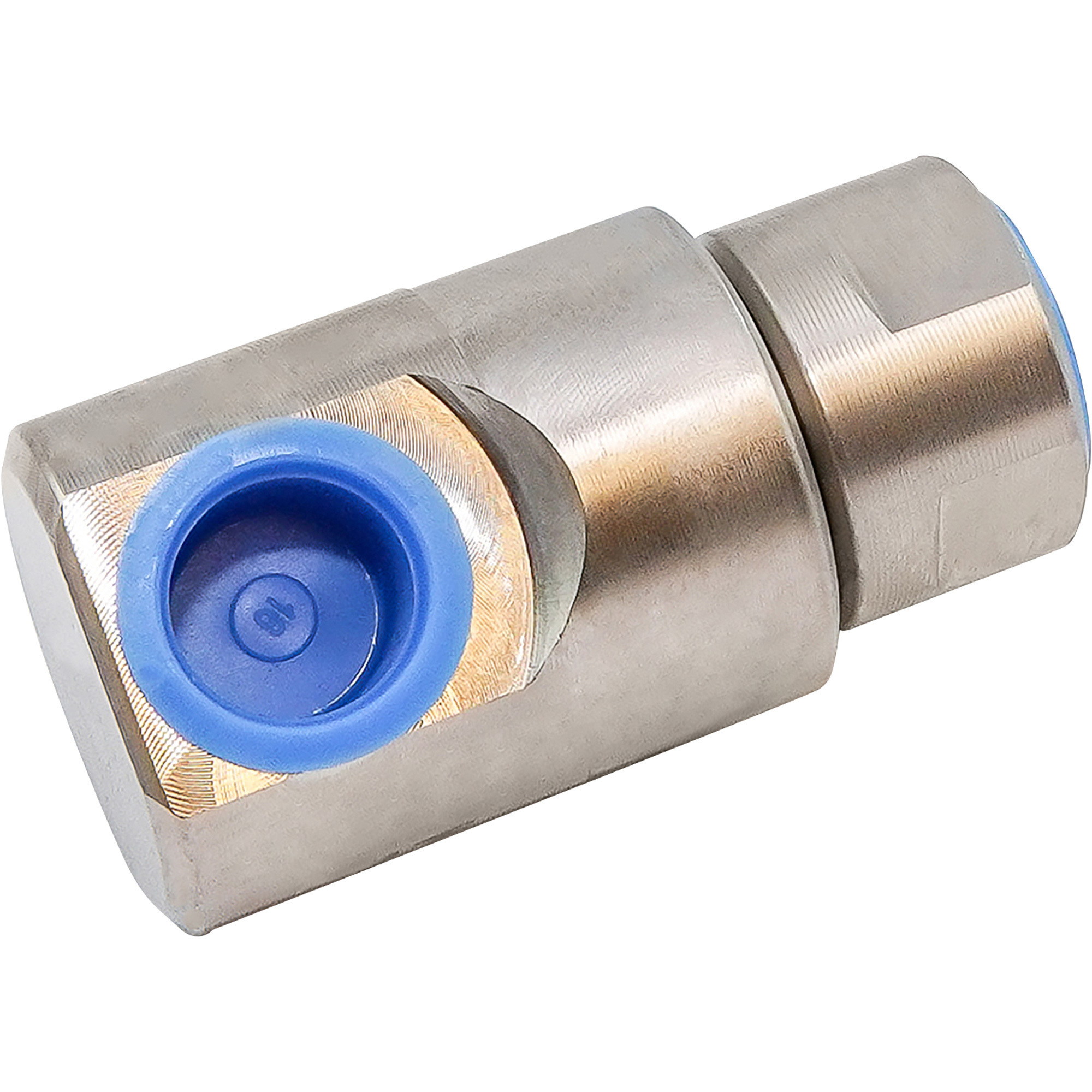 Coxreels Nickel-Plated Steel Swivel with Viton Seals, 1/2in. NPT, 5000 PSI, Model# 7475-1